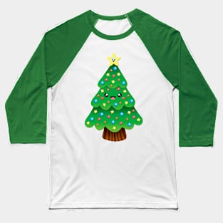 Christmas Tree Baseball T-Shirt